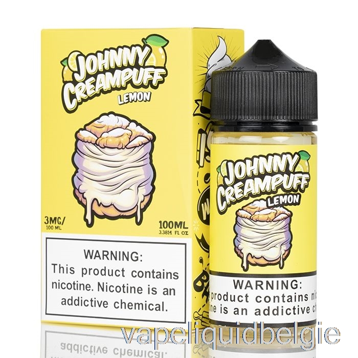 Vape Smaken Citroen - Johnny Creampuff - 100ml 6mg